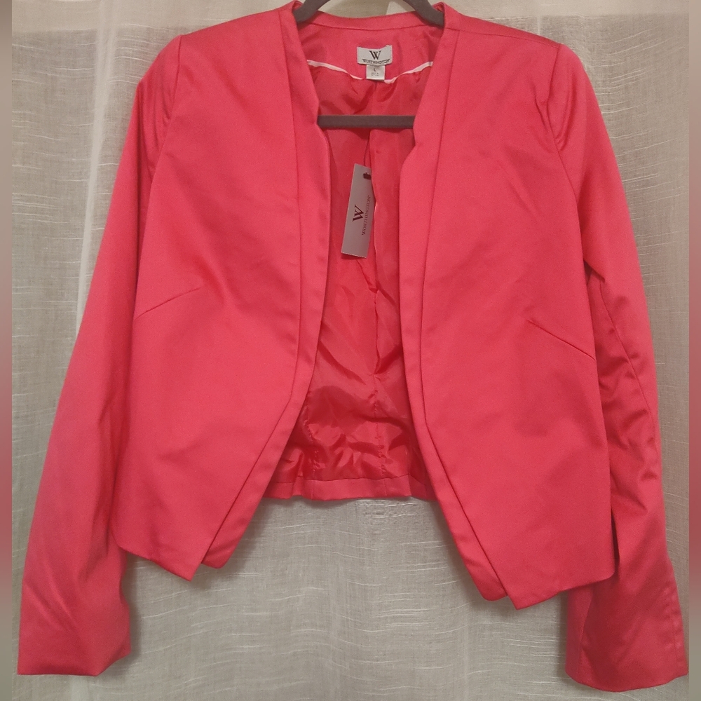 Worthington Pink Blazer Size L